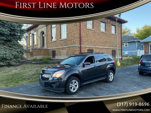 2015 Chevrolet Equinox for sale at First Line Motors in Jamestown IN