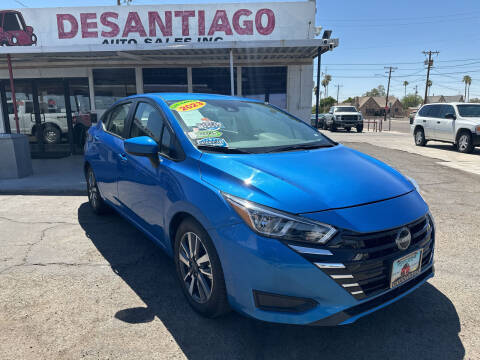 2023 Nissan Versa for sale at DESANTIAGO AUTO SALES in Yuma AZ