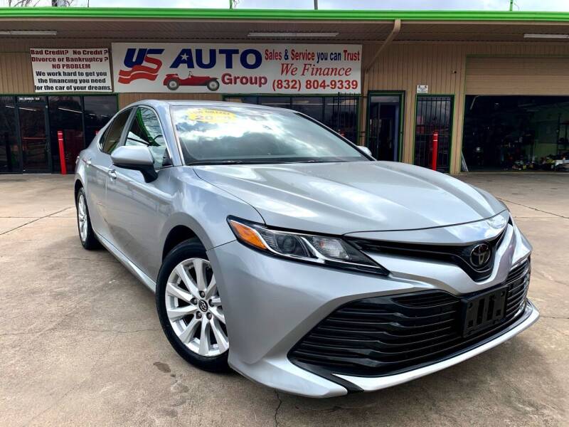 2018 Toyota Camry for sale at US Auto Group in South Houston TX