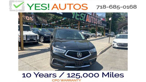 2019 Acura MDX for sale at Yes Auto in Elmhurst NY