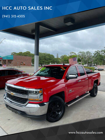2018 Chevrolet Silverado 1500 for sale at HCC AUTO SALES INC in Sarasota FL