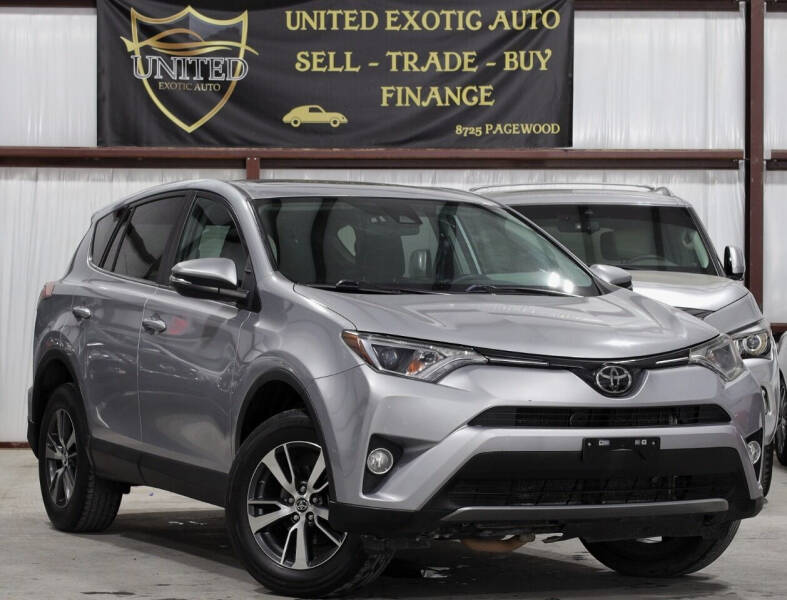 2018 Toyota RAV4 for sale at United Exotic Auto in Houston TX