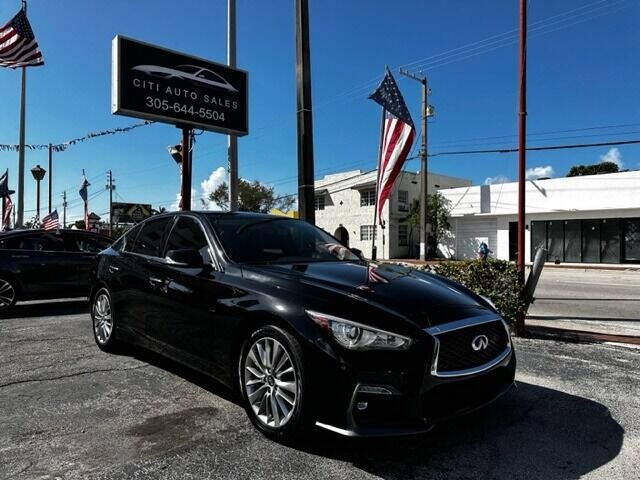 2019 Infiniti Q50 for sale at CITI AUTO SALES INC in Miami FL