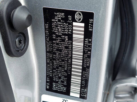 2022 Toyota Camry SE