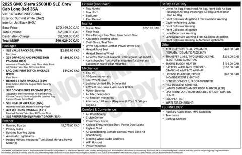 2025 GMC Sierra 2500HD