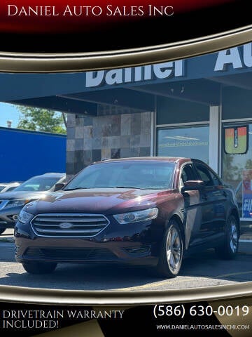 2018 Ford Taurus for sale at Daniel Auto Sales Inc in Clinton Township MI