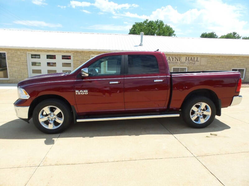 2017 RAM 1500 for sale at WAYNE HALL CHRYSLER JEEP DODGE in Anamosa IA