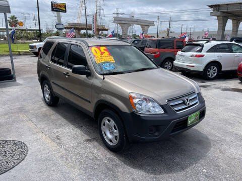 2005 Honda CR-V for sale at Texas 1 Auto Finance in Kemah TX