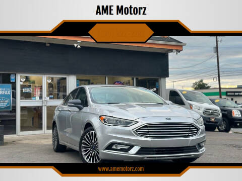 2018 Ford Fusion for sale at AME Motorz in Wilkes Barre PA