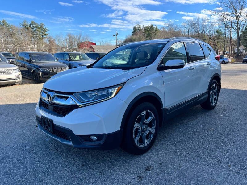 Used 2018 Honda CR-V EX-L with VIN 5J6RW2H82JL005934 for sale in Kingston, NH