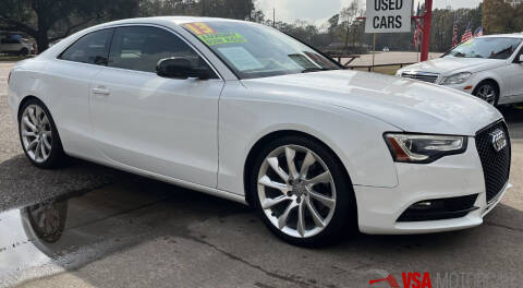 2013 Audi A5 for sale at VSA MotorCars in Cypress TX