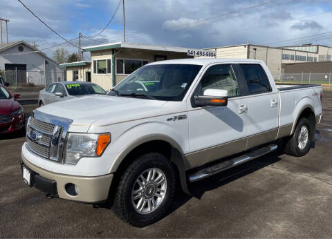 2010 Ford F-150 for sale at Wilson's Used Cars Inc in Eugene OR