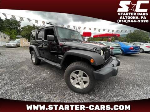 2012 Jeep Wrangler Unlimited for sale at Starter Cars in Altoona PA