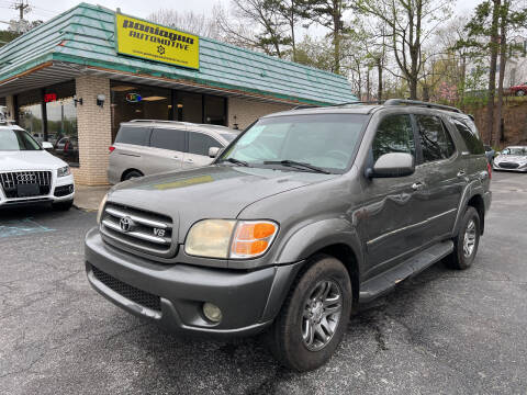 2004 Toyota Sequoia for sale at Diana Rico LLC in Dalton GA