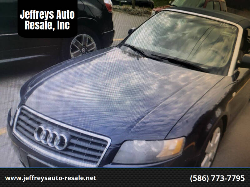 2003 Audi A4 for sale at Jeffreys Auto Resale, Inc in Clinton Township MI