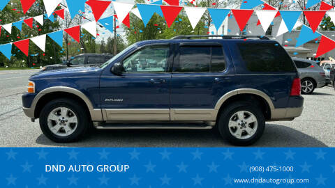 2004 Ford Explorer for sale at DND AUTO GROUP in Belvidere NJ
