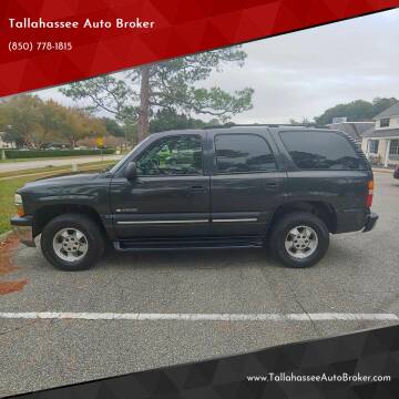 2003 Chevrolet Tahoe for sale at Tallahassee Auto Broker in Tallahassee FL