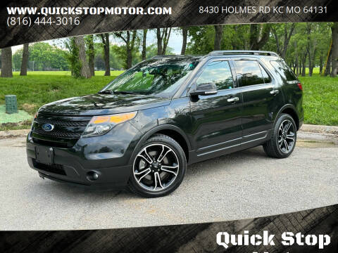 2013 Ford Explorer for sale at Quick Stop Motors in Kansas City MO