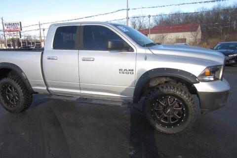 2013 RAM 1500 for sale at Burgess Motors Inc in Michigan City IN