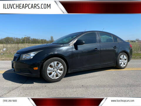 2014 Chevrolet Cruze for sale at ILUVCHEAPCARS.COM in Tulsa OK