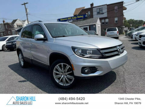 2015 Volkswagen Tiguan for sale at Sharon Hill Auto Sales LLC in Sharon Hill PA