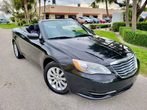 2012 Chrysler 200 Convertible for sale at City Imports LLC in West Palm Beach FL