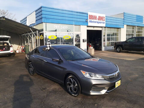 2017 Honda Accord for sale at Brian Jones Motorsports Inc in Danville VA