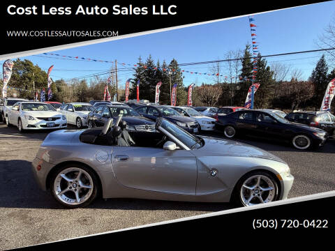 2006 BMW Z4 for sale at Cost Less Auto Sales LLC in Portland OR
