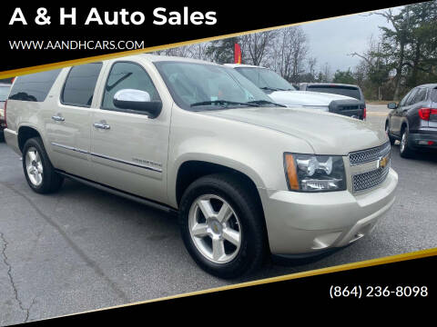 2013 Chevrolet Suburban for sale at A & H Auto Sales in Greenville SC