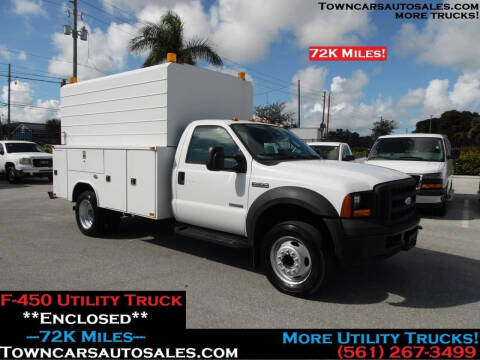 2006 Ford F-450 Super Duty for sale at Town Cars Auto Sales in West Palm Beach FL