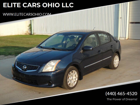 2012 Nissan Sentra for sale at ELITE CARS OHIO LLC in Solon OH