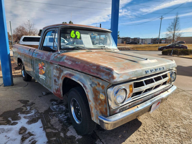 1969 Dodge D100 Pickup