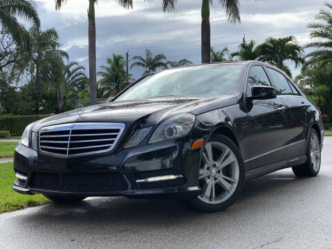 2013 Mercedes-Benz E-Class for sale at HIGH PERFORMANCE MOTORS in Hollywood FL