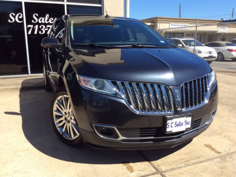 2014 Lincoln MKX for sale at SC SALES INC in Houston TX