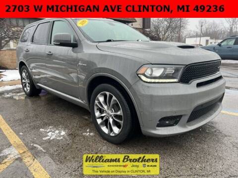2020 Dodge Durango for sale at Williams Brothers Pre-Owned Clinton in Clinton MI