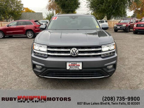 2018 Volkswagen Atlas V6 SE