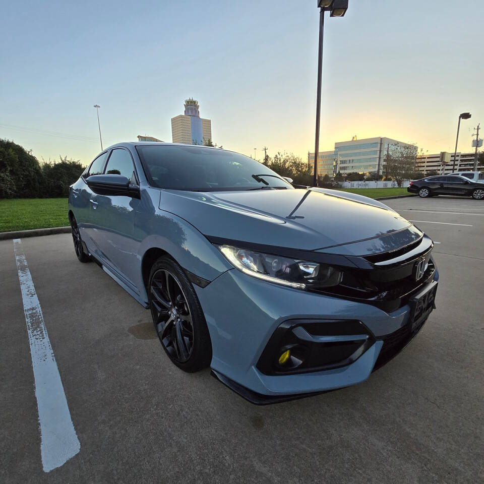 2021 Honda Civic for sale at MOTOR VILLAGE LLC in Houston, TX