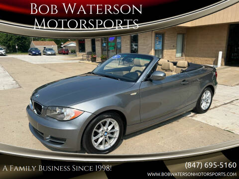 2011 BMW 1 Series for sale at Bob Waterson Motorsports in South Elgin IL