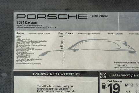 2024 Porsche Cayenne