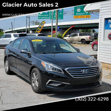2017 Hyundai Sonata for sale at Glacier Auto Sales 2 in New Castle DE