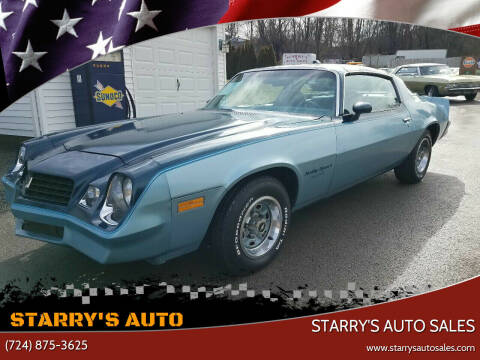 1979 Chevrolet Camaro for sale at STARRY'S AUTO SALES in New Alexandria PA