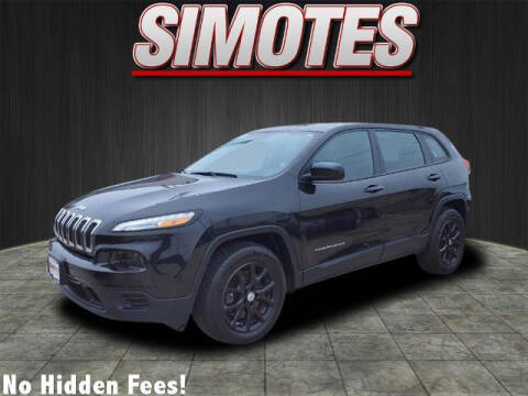 2014 Jeep Cherokee for sale at SIMOTES MOTORS in Minooka IL