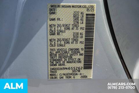 2023 Nissan Frontier SV