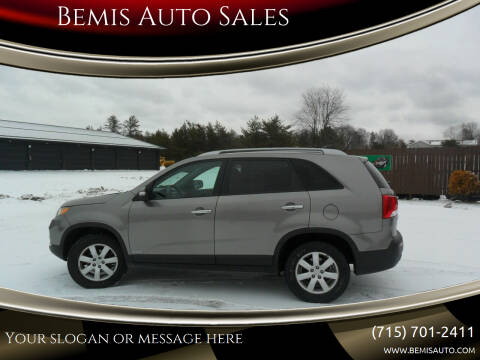 2011 Kia Sorento for sale at Bemis Auto Sales in Crivitz WI