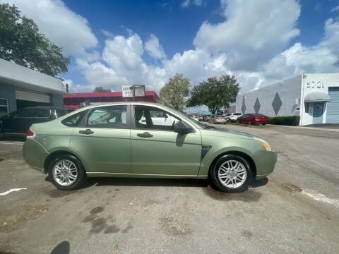 2008 Ford Focus for sale at OLAVTO EXPORT INC in Hollywood FL