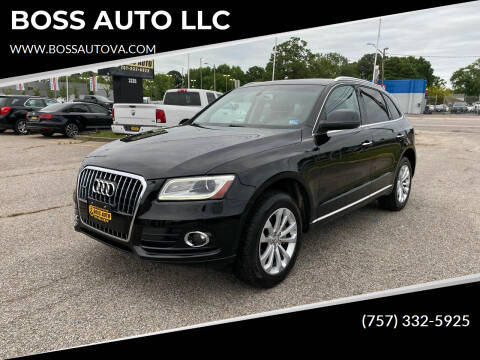2015 Audi Q5 for sale at BOSS AUTO LLC in Norfolk VA