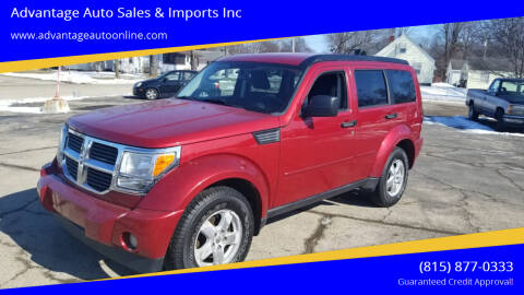 2008 Dodge Nitro for sale at Advantage Auto Sales & Imports Inc in Loves Park IL