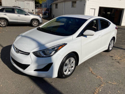 2016 Hyundai Elantra for sale at B & M Auto Sales INC in Elizabeth NJ