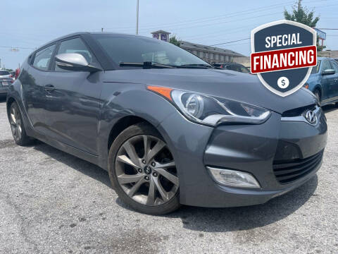 2017 Hyundai Veloster for sale at Pyramids Auto Sales in Indianapolis IN