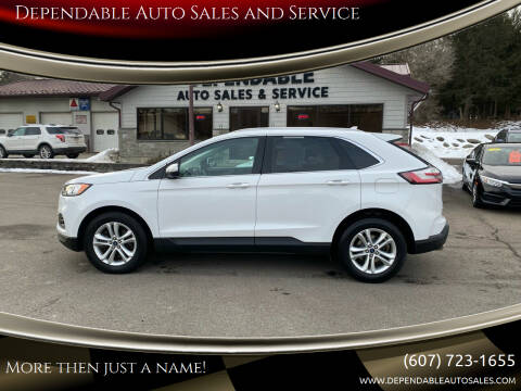 2019 Ford Edge for sale at Dependable Auto Sales and Service in Binghamton NY